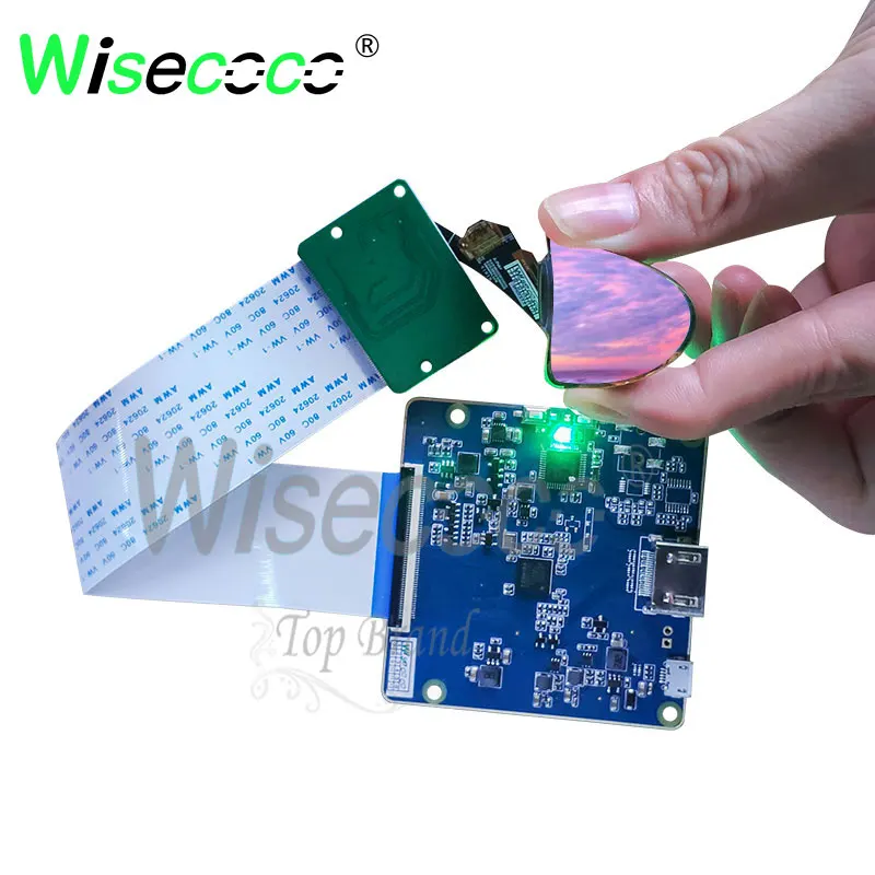 for watches Wearable devices 1.39 inch soft OLED flexible screen MIPI display 400 *400 round AMOLED with controller board