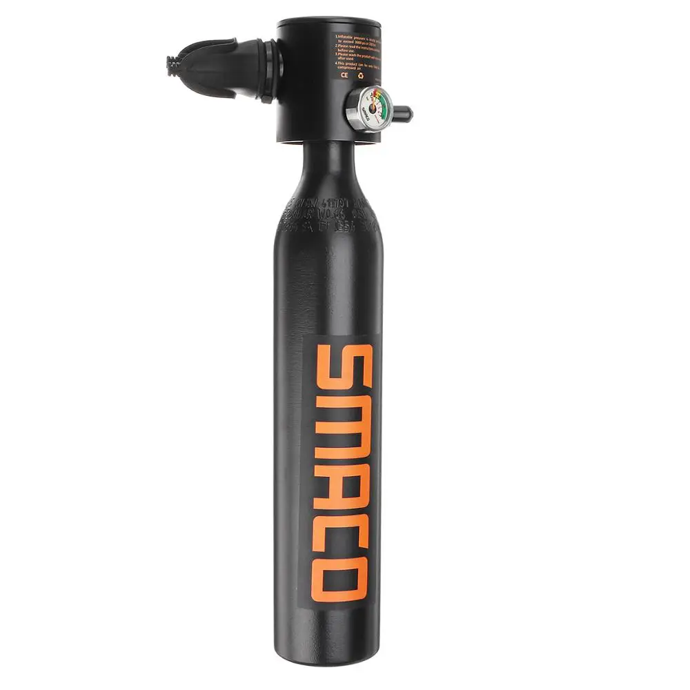 1 Pcs Diving oxygen 6 в 1 система для дайвинга, мини баллон для подводного плавания, кислородный резервуар для воздуха, насос, алюминиевая коробка для подводного плавания, набор оборудования для дайвинга - Цвет: 1 Pcs Diving oxygen