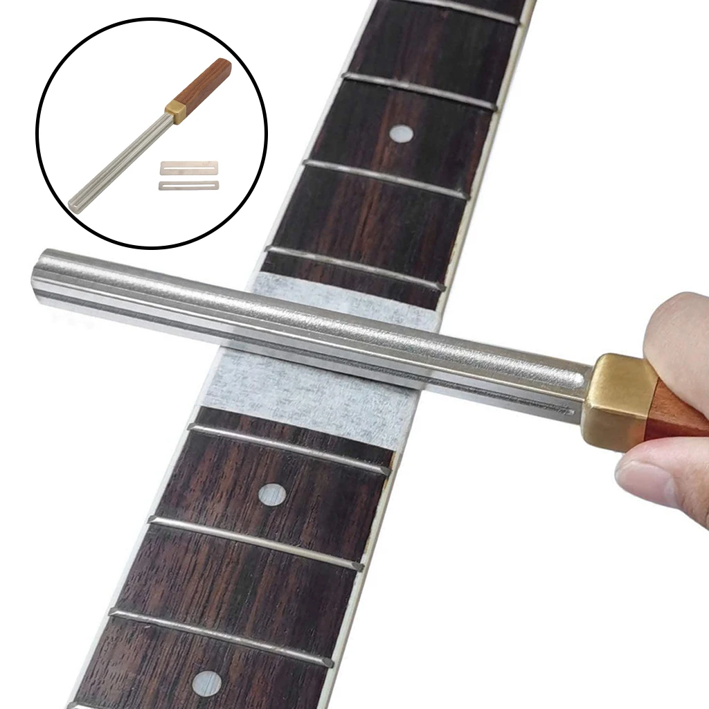 Acessório de Ferramenta de Reparo para Traste de Guitarra Ferramenta de Corte e Revestimento de Diamante Retangular - Image 4
