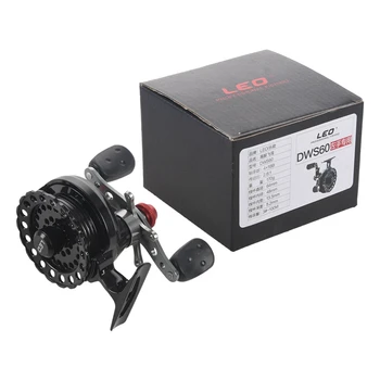HOT OFFER ❤️ LEO DWS60 4 + 1BB 2.6:1 65MM Fly Fishing Reel Wheel with High Foot Fishing Reels Left Hand Fishing Reel Wheels - discount item 39% OFF Sports & Entertainment
