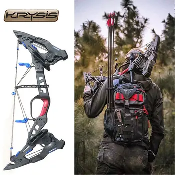 

32" KRESIS Archery 21.5-80lbs Compound Bow Precision Steel Ball Bow Right Hand Outdoor Hunting Shooting Archery Accessories e