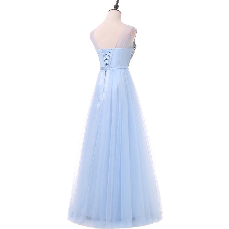 ANGELSBRDEP-Sheer-Neck-Long-Evening-Dresses-Pageant-Gowns-Formal-Crystal-Sash-Floor-Length-Tulle-Abendkleider-Prom (1)