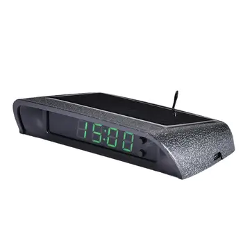 

Car Clock Auto Internal Stick-On Digital Watch Solar Powered 24-Hour Car Clock With Built-in Battery Car Decoration