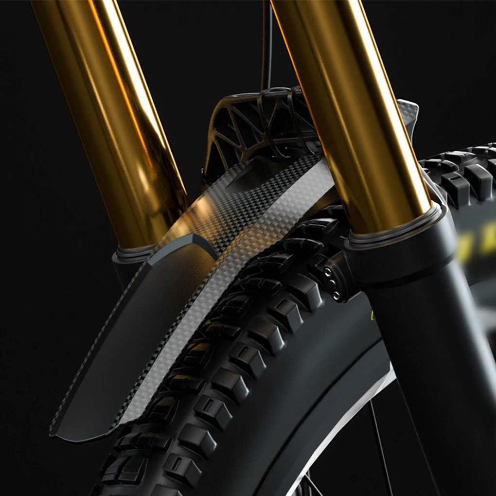 2PcsBicycleMudguardsWaterLockFrontRearBikeMudFendersPlastic