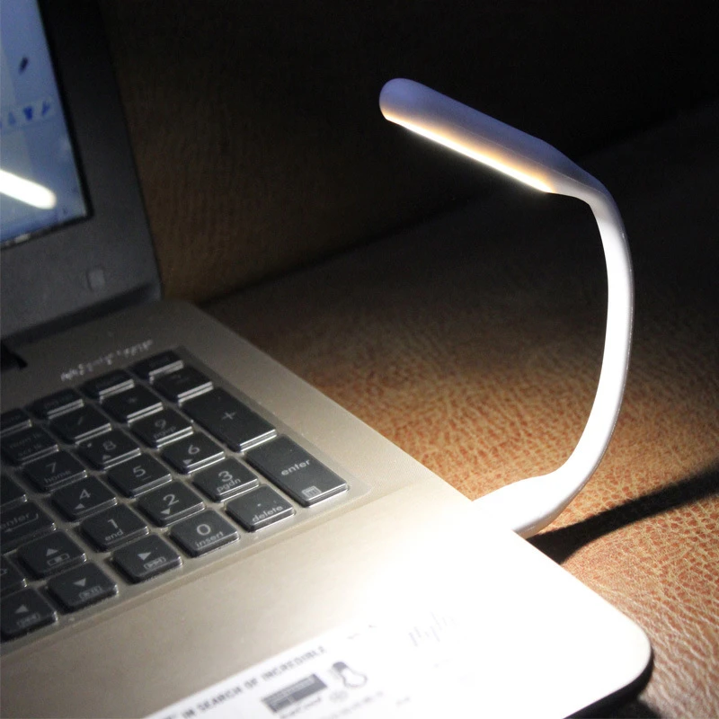 Lámpara Flexo LED USB para libros, LED portátil, Banco de portátil, para Notebook, lectura, luz de escritorio, luces nocturnas|Piezas y para bolsos| - AliExpress