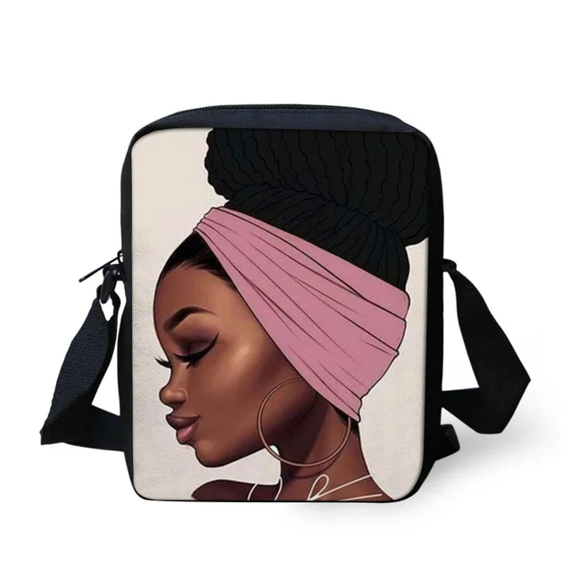 P4825E FORUDESIGNS сумки-мессенджеры с принтом таксы, собаки, сумки на плечо для женщин, детей, дорожные повседневные сумки через плечо, маленькая сумка в африканском стиле - Цвет: P4825E