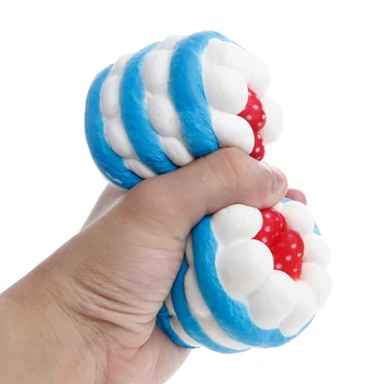 

Cute Strawberry Cake Squishy Super Slow Rising Soft Kid Toy Stress Relieve Gift QX2D