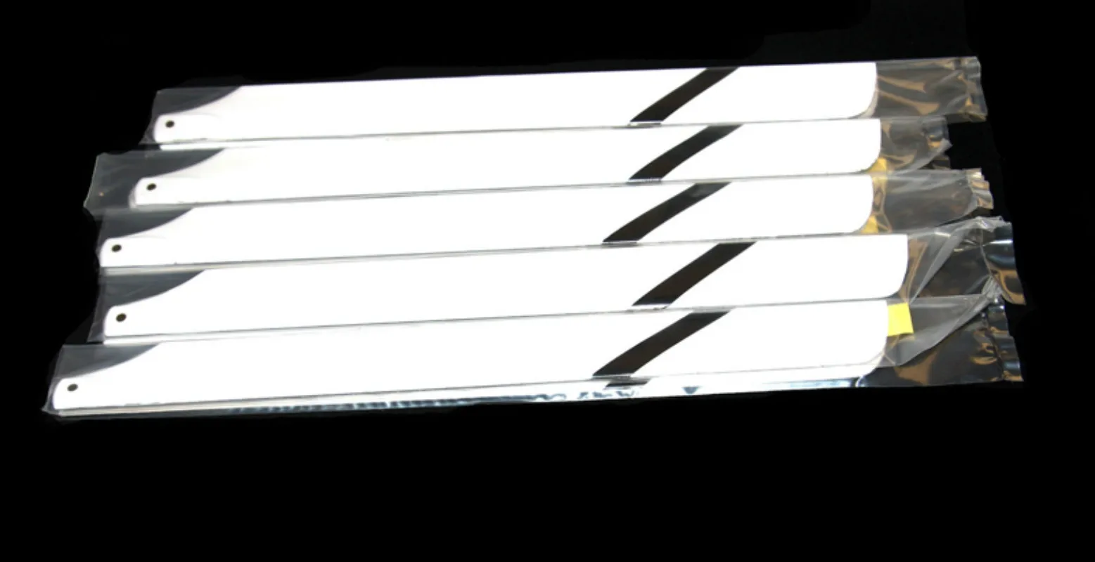 5 Pairs 450 Helicopter 325Mm Pale Del Rotore Principale In Fibra Di Vetro Per Allineare L'Elicottero Trex 450 Pro Dfc V2 V3