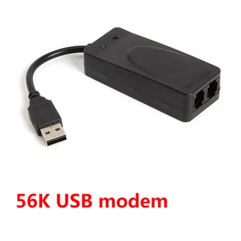 

Data Telephone Fax Modem Network External 56K With CD Adapter Fast Cable Automatic Download Portable Dual Port For Windows 98 XP