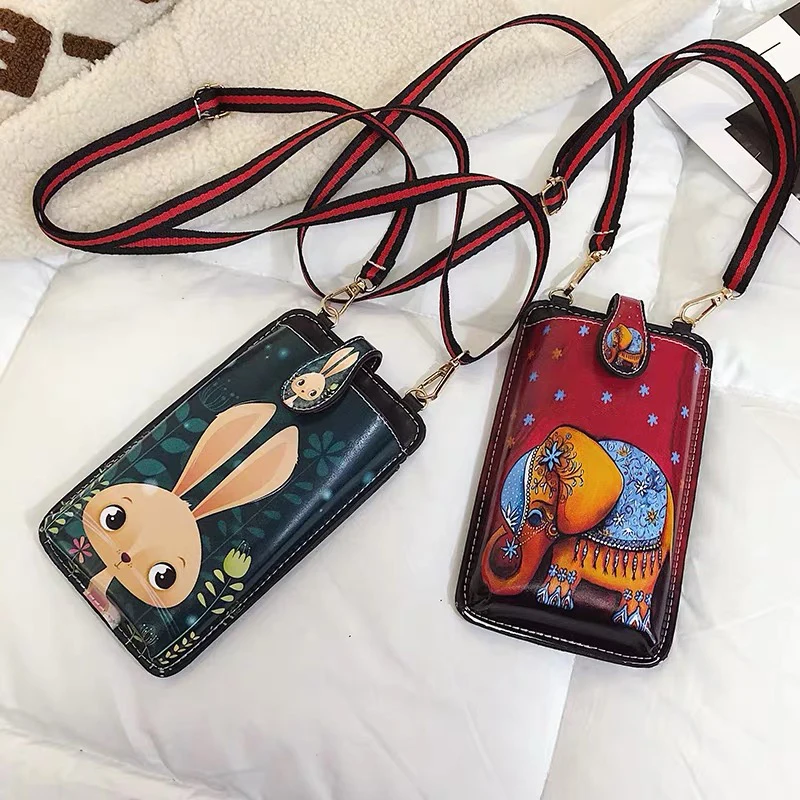 

2019 Newly Universal Card Wallet Shoulder Strap PU Leather Phone Bags For Nokia 4.2 3.2 2.2 2V X71 X7 X6 X5 210 2019 105 130