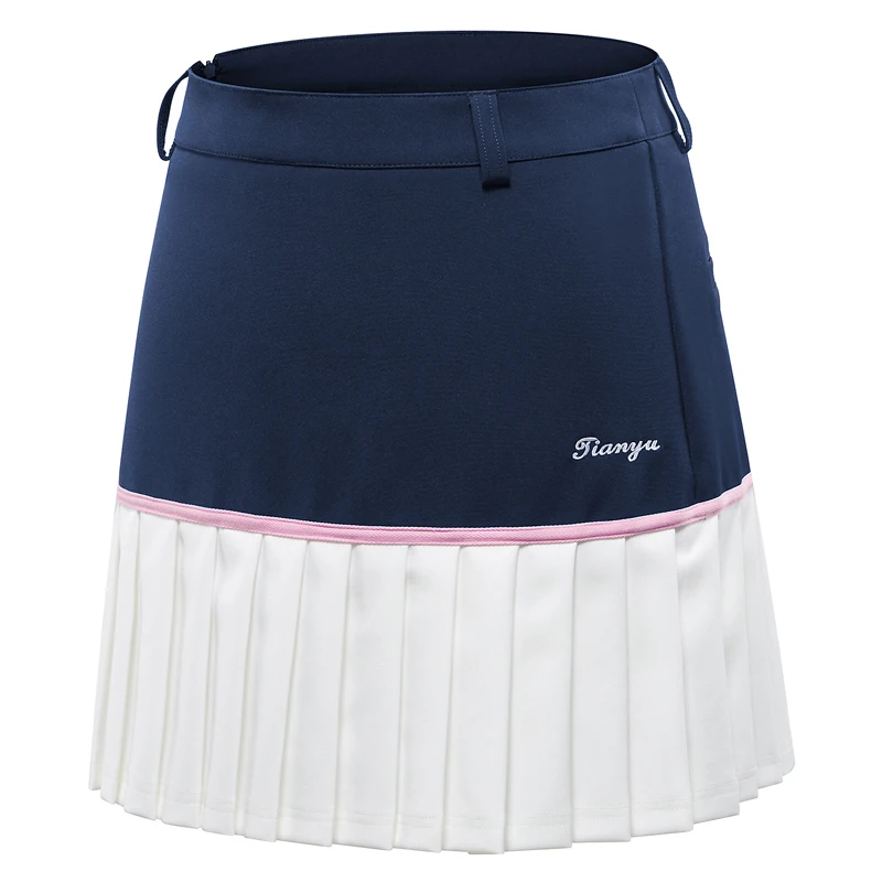 Golf Clothing Women Skirts Summer Autumn Slim Sports Tennis Badminton Pleated Half-length Skirt Safety Knickers Short Pants