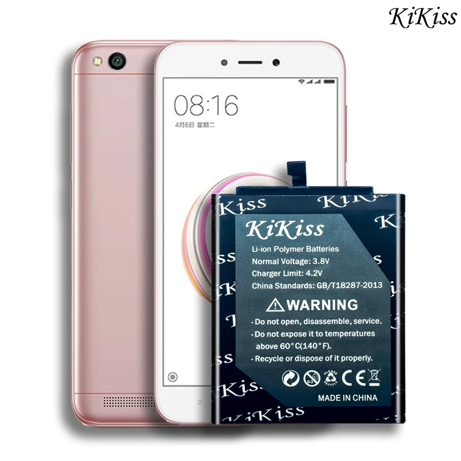 Бесплатный инструмент аккумулятор KiKiss BN30 BN31 BN34 для Xiao mi Red mi 4A/Red mi 5A/Red mi Note 5A/Red mi Note 5A Pro Аккумулятор для Xiao mi 5X mi 5X