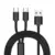 USB 2.0 Type A Male To Dual Type C USB C Male Splitter Y Зарядный Кабель Шнур для Samsung Huawei Xiaomi Oneplus HTC Android Mobil