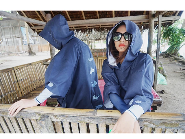 Adult Hooded Towel BESTA Surf Poncho, Wetsuit Changing Robe/Towel