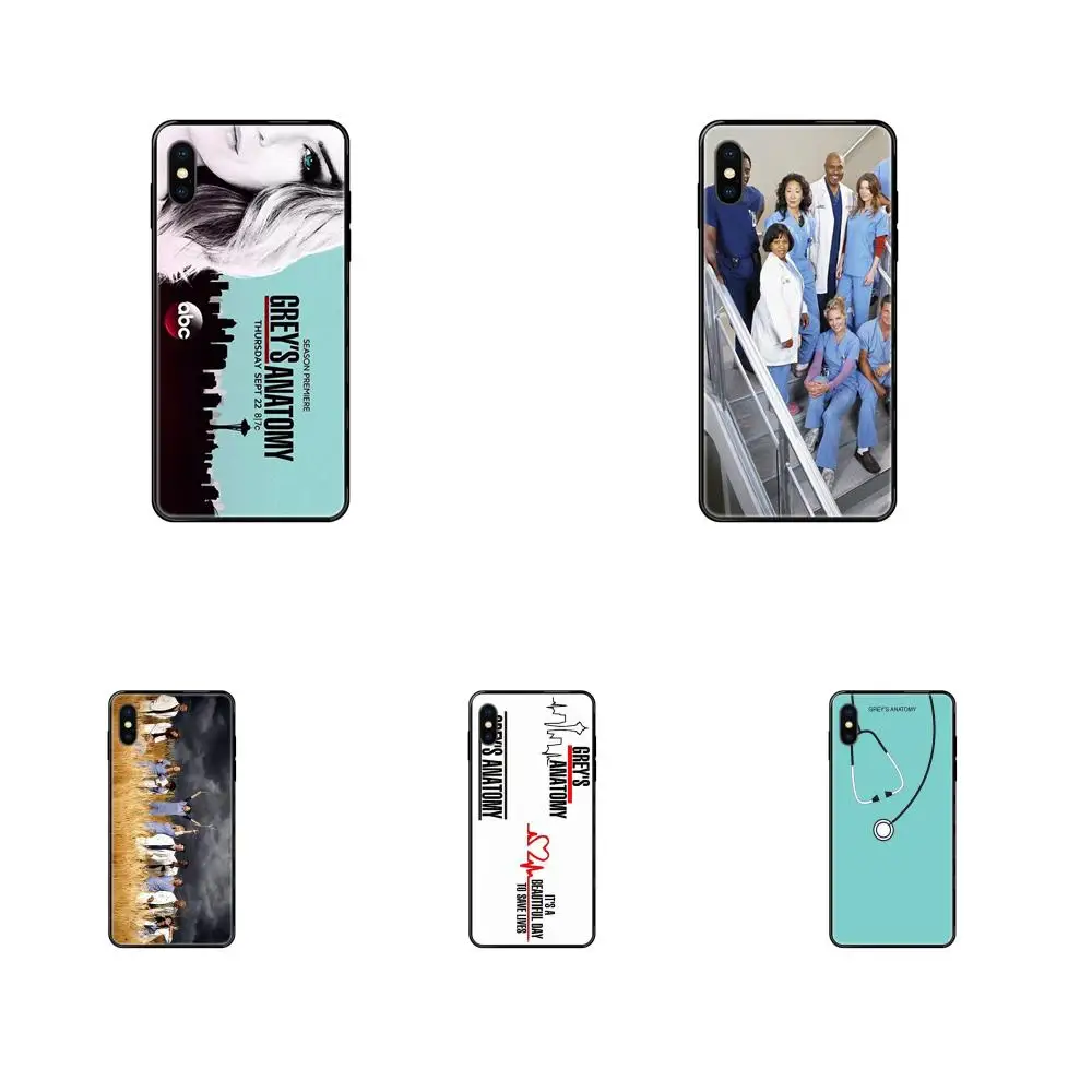 2019 Vintage Grey's Anatomy For iPhone 11 12 Pro XS Max X 8 7 6s Plus 5 SE 11 12 XR SE 2020 Custom Pattern Black Soft Shell 2019 Vintage Grey's Anatomy For iPhone 11 12 Pro XS Max X 8 7 6s Plus 5 SE 11 12 XR SE 2020 Custom Pattern Black Soft Shell
