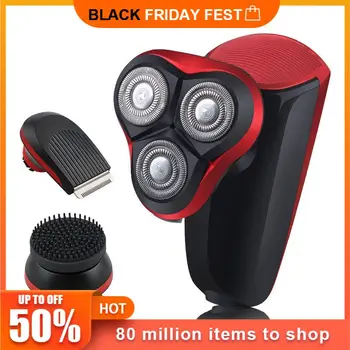 

3 In 1 Electric Shaver For Men Razor Hair Trimmer Facial Cleansing Rechargeable Razor Shaving Machine Hair Removal