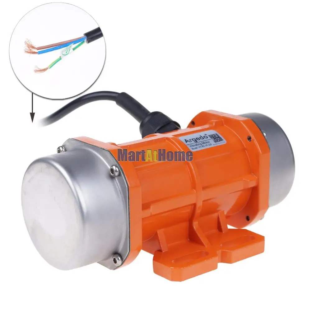  40W~60W 110V/220V380V Vibrating Motor Adjustable Speed for Feeding Machine Shotcrete Machine Vegeta