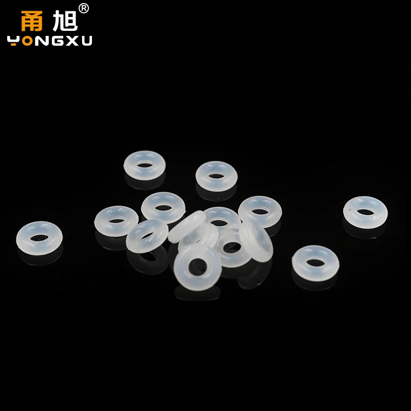 Silicone O Rings Thickness CS1.9/2.2/2.4mm White VMQ O-ring cross section silicon rubber sealing gasket rubber washer in specifications rubber o rings,sealing gasket,rubber washers,silicone o rings