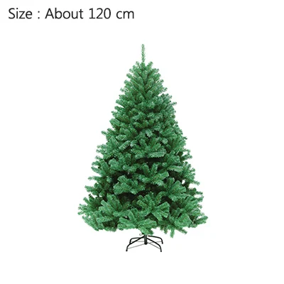 45/60/90/120 см шифрование, искусственные украшения для рождественской елки, украшения для рождественской елки, мини зеленые елки, Рождественская елка 90 см, вечерние - Цвет: 120cm