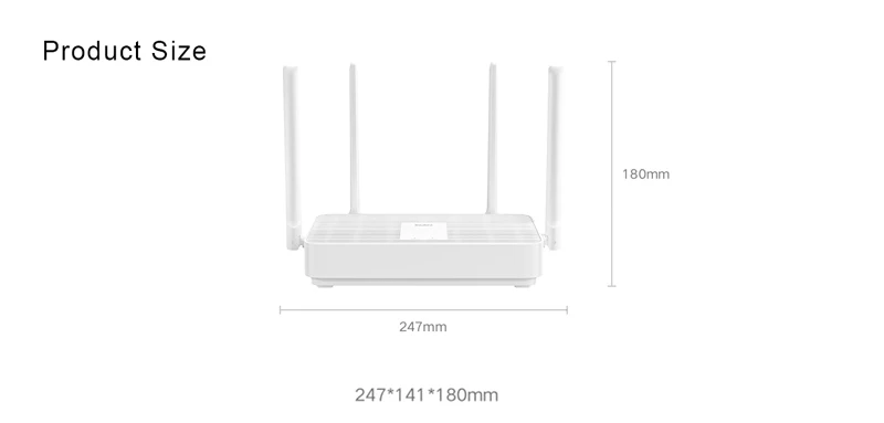 2022 Xiaomi Redmi AX5 Không Dây 5G WiFi 6 Đôi Tần Số Lưới Mạng Repeater 4 Anten Tăng Cao tín Hiệu Mở Rộng amplifier hotspot wifi