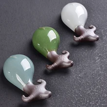 JIA-GUI LUO керамический ледяной трещины чай питомец креативный милый маленький буйвол Чай Домашние украшения кунг-фу чай домашнее животное украшение из чайных листьев N028