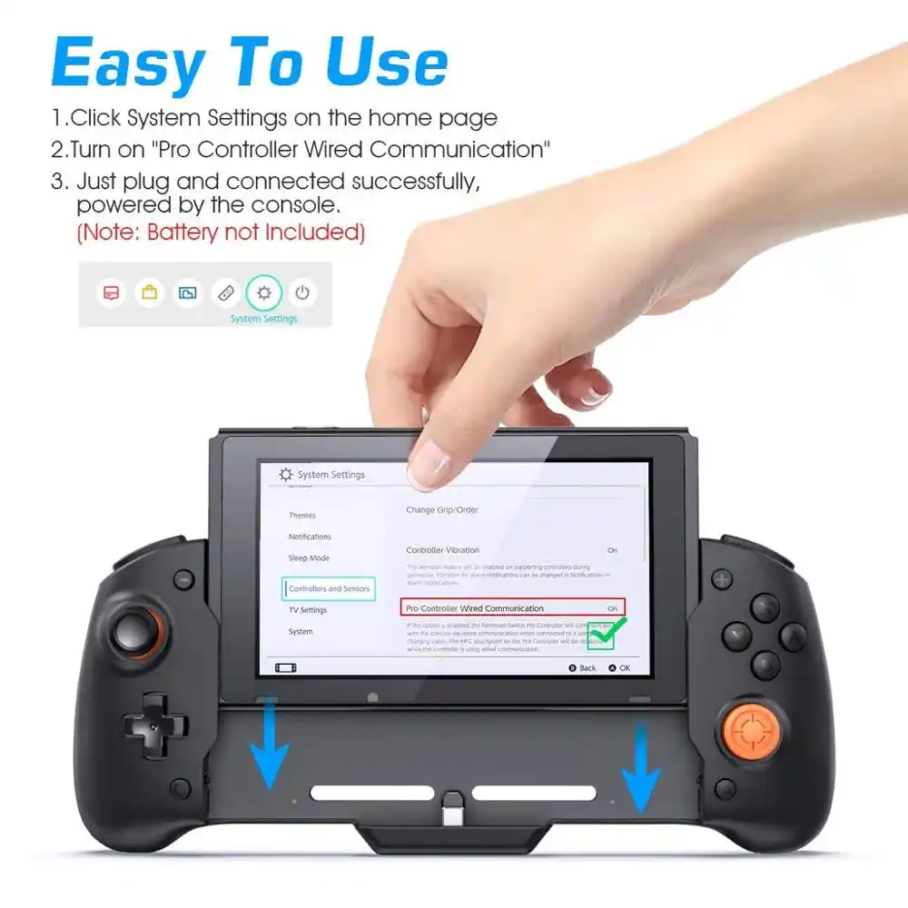 nintendo switch handheld controller