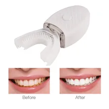 

Electric Toothbrush For Children and Adult Automatic USB Charge U-Shaped Toothbrush Ultrasonic 360 degree Children's Toothbrush