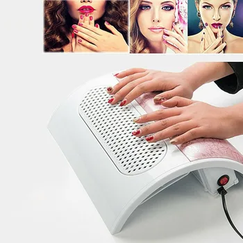

36W Powerful Nail Dust Suction Collector with 3 Fan Vacuum Cleaner Manicure Tools Machine with 2 Dust Collecting Bags D3