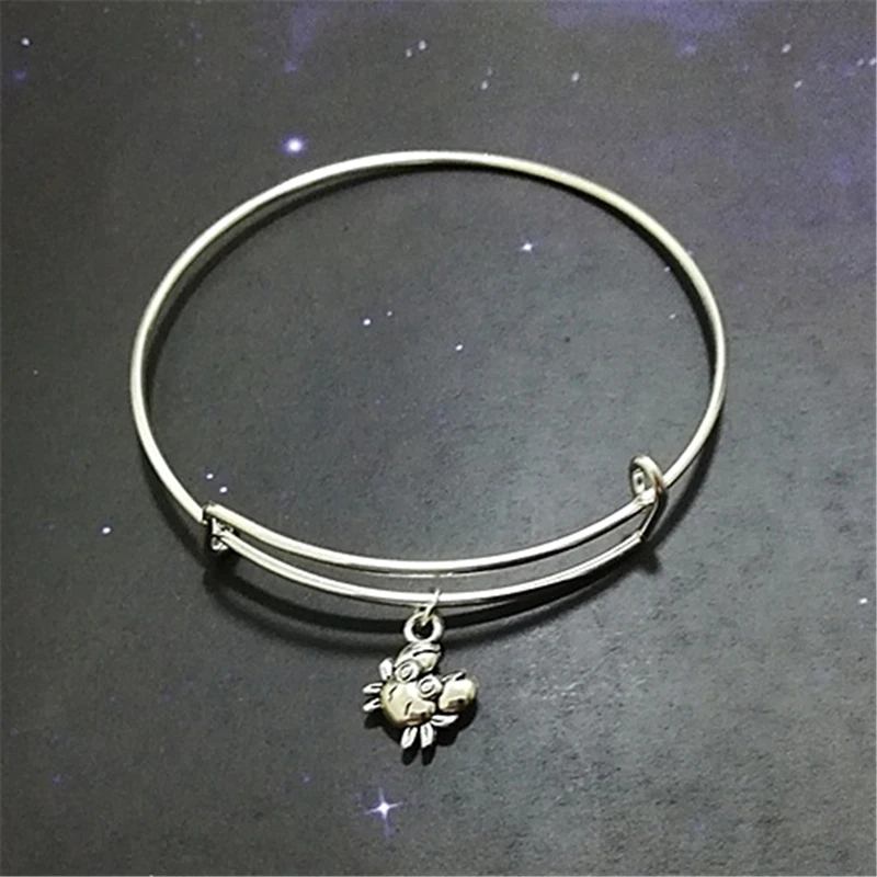 Mini Crab Bracelet Horoscope Cancer Star Sign Ocean Holiday Animal | Украшения и аксессуары