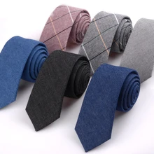 Галстук Корейская версия узкого мужского костюма унисекс бизнес жениха замужней студенческой работы классический высококачественный хлопковый галстук подарки