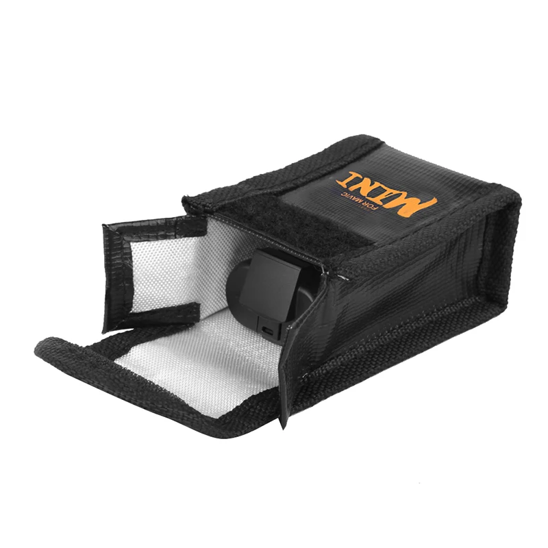 Buy Battery case explosion-proof safety protection bag for dji mavic mini drone Accessories