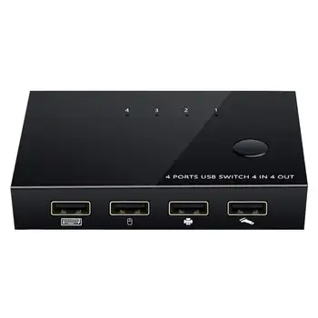 

USB 2.0 KVM HDMI Switch HUB 4K HDMI Peripheral Switcher Box For Laptop HDTV HDCP HDTV Monitor Projector Accessories