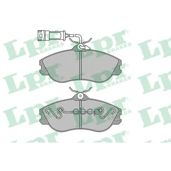 Колодки Тормозные Audi 80/90/100/200 84-96 Передние С Датчиком Lpr 05p326 Lpr арт. 05P326