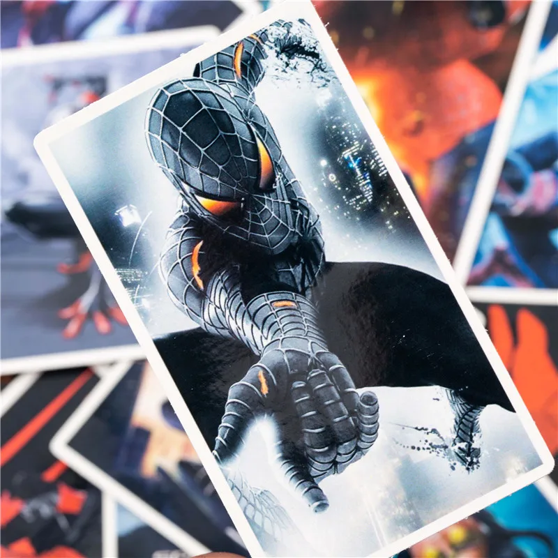 50 шт. супер герой Человек-паук стикер s водонепроницаемый мультфильм Marvel Pegatinas для DIY мото скейтборд ноутбук велосипед автомобиль наклейка