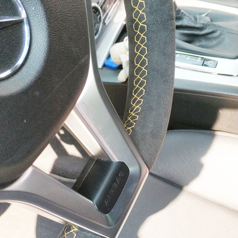 Top-All-Black-Suede-Leather-Steering-Wheel-Yellow-Stitch-on-Wrap-Cover-Fit-For-Mercedes-Benz-(1)
