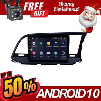 

9 Inch Touchscreen 2Din Car Radio Android 10.0 Multimedia Autoradio Stereo Player GPS Navi Head Unit For Hyundai Elantra 2016