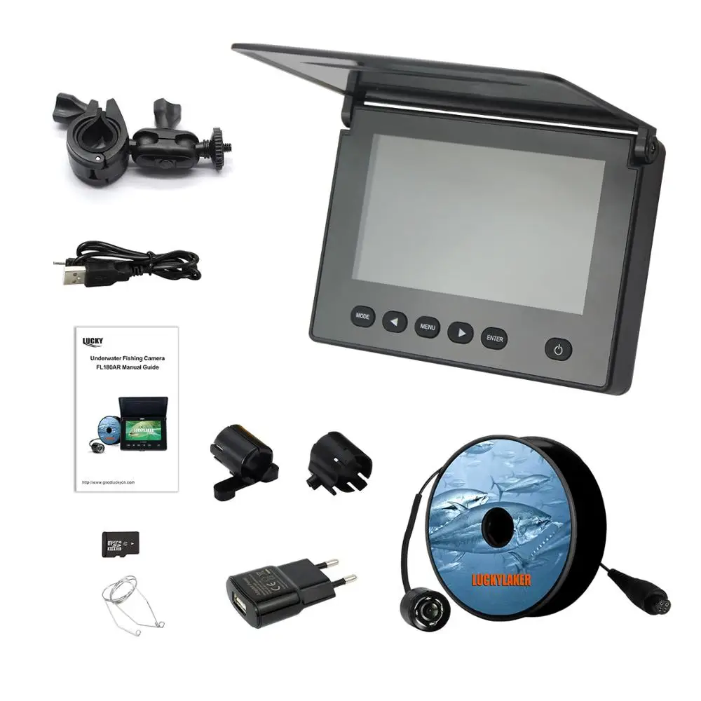  LUCKY Portable Underwater Fishing&Inspection Camera Night vision Camera 4.3 Inch 1000TVL Waterproof