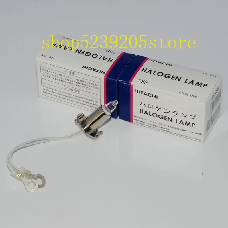 Incandescent Bulb Hitachi 12V20W P/N705-0840 Biochemical Analyzer Lamp Hitachi 7020/7060/7080/7180/7600 Light Source