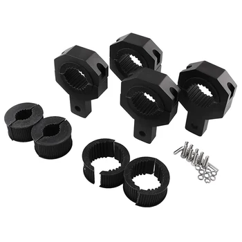 

4Pcs Mounting Bracket Kit Led Off-Road Light Vertical Bar Tube Clamp Roof Roll Cage Holder 1 inch, 1-1/2 inch, 1-3/4 inch, 2 inc