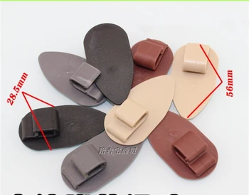 

TITIFXAN 10pcs car surrounded by large high-side wire loop carpet mats anti-slip of the movable edge of the retaining clips snap