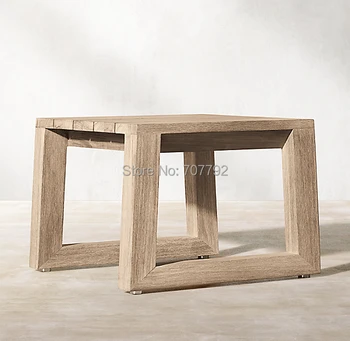 

Outdoor furniture wooden furniture teak sidetable