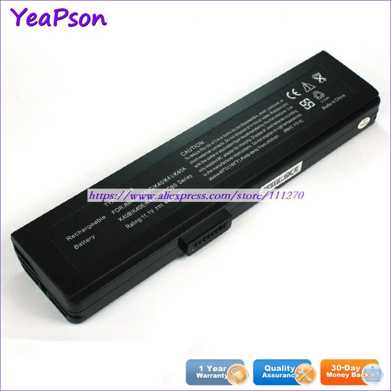Yeapson 11 1 V 4400mAh подлинный TS44A Аккумулятор для ноутбука Haier A62 T66 H60 W66 H60S ноутбук