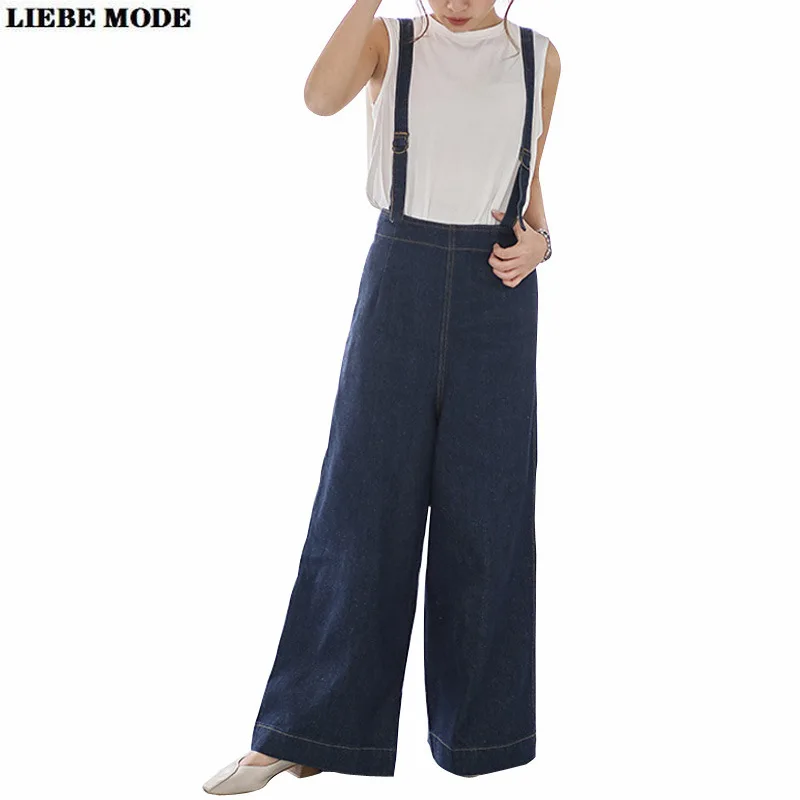 white bell bottom overalls