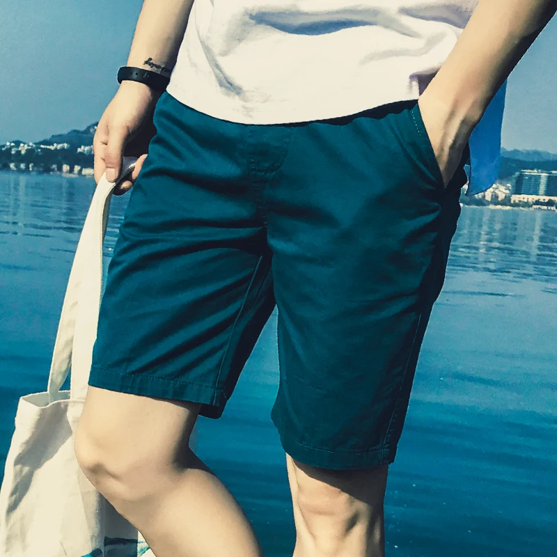 Men's new multi-color men's shorts for summer are fashionable, cool, simple, loose and casual