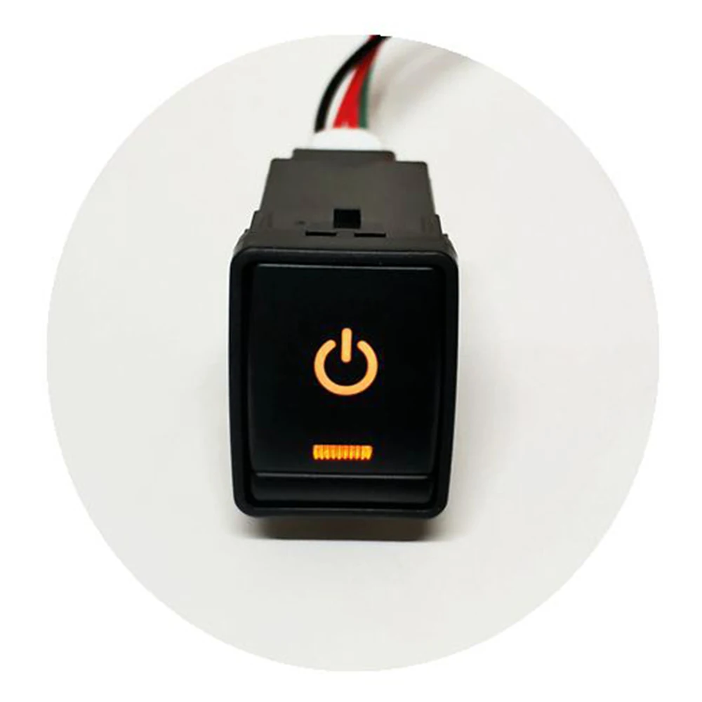 

For Nission Navara Fog Light LED DRL Automatic headlight Radar Parking Sensor Audio Music Seat heating Switch Button with wire