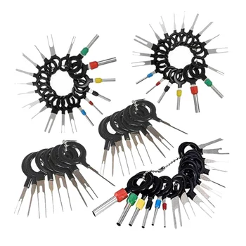 

70pcs/Set Terminals Removal Key Tools Set for Car, Auto Electrical Wiring Crimp Connector Pin Extractor for Home Appliance