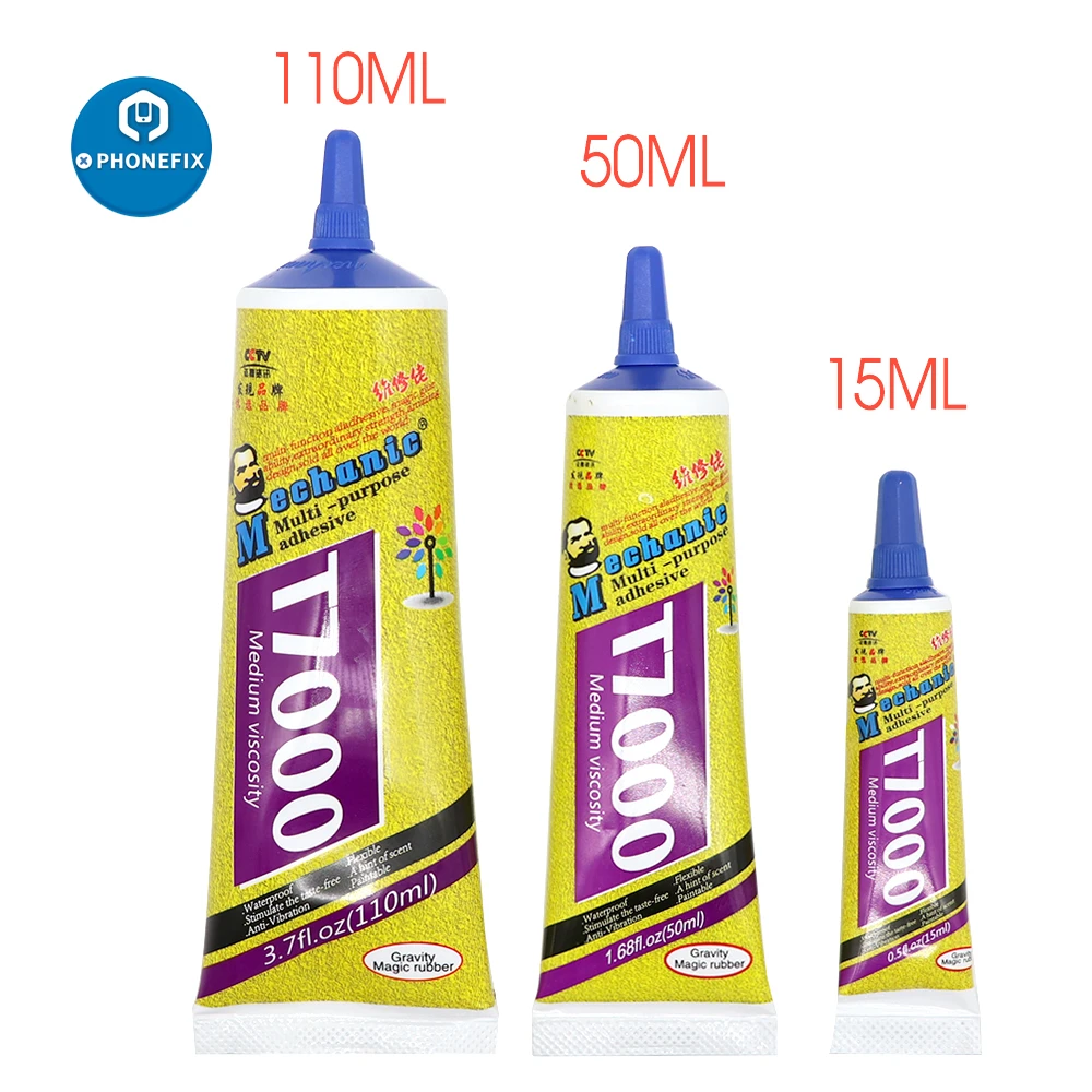 Mechanic T7000 Glue 15ml 50ml 110ml Multi Purpose Lcd Touch Screen Super Glue Jewelry Crafts Cell Phone Repair Liquid Adhesive Welding Fluxes Aliexpress