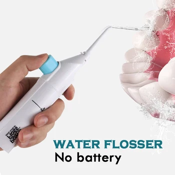 

water flosser irrigador dental No battery for dental irrigator Oral jet Dental cleaning device waterproof SU358