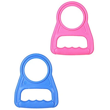 

2Pcs Creative Bottled Water Handles Filled With Pure Water Mineral Water Bucket Labor-Saving Handle Thickening Ring