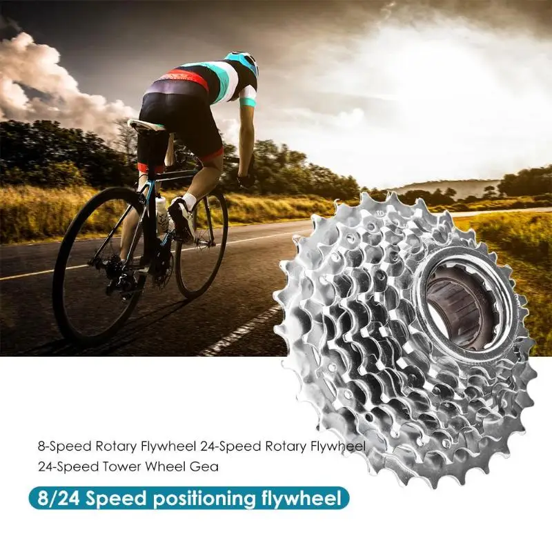 8/24 Speed Mountain Bike Positioning Flywheel Cassette Freewheel for Parts Shimano SRAM Outdoor Cycling Accessories